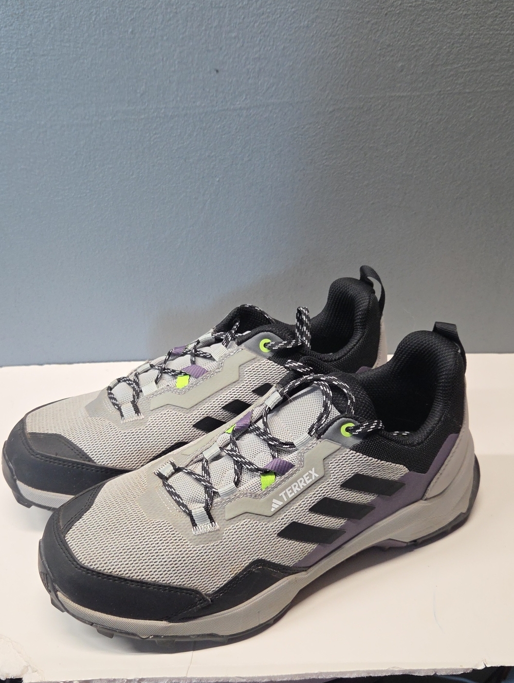 adidas Terrex Men's Trail Shoes in Gray, Black and Purple